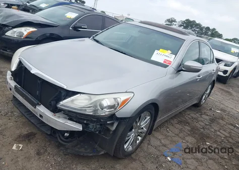 2013 Hyundai Genesis 3.8 из США, поврежденный, VIN KMHGC4DD9DU227224